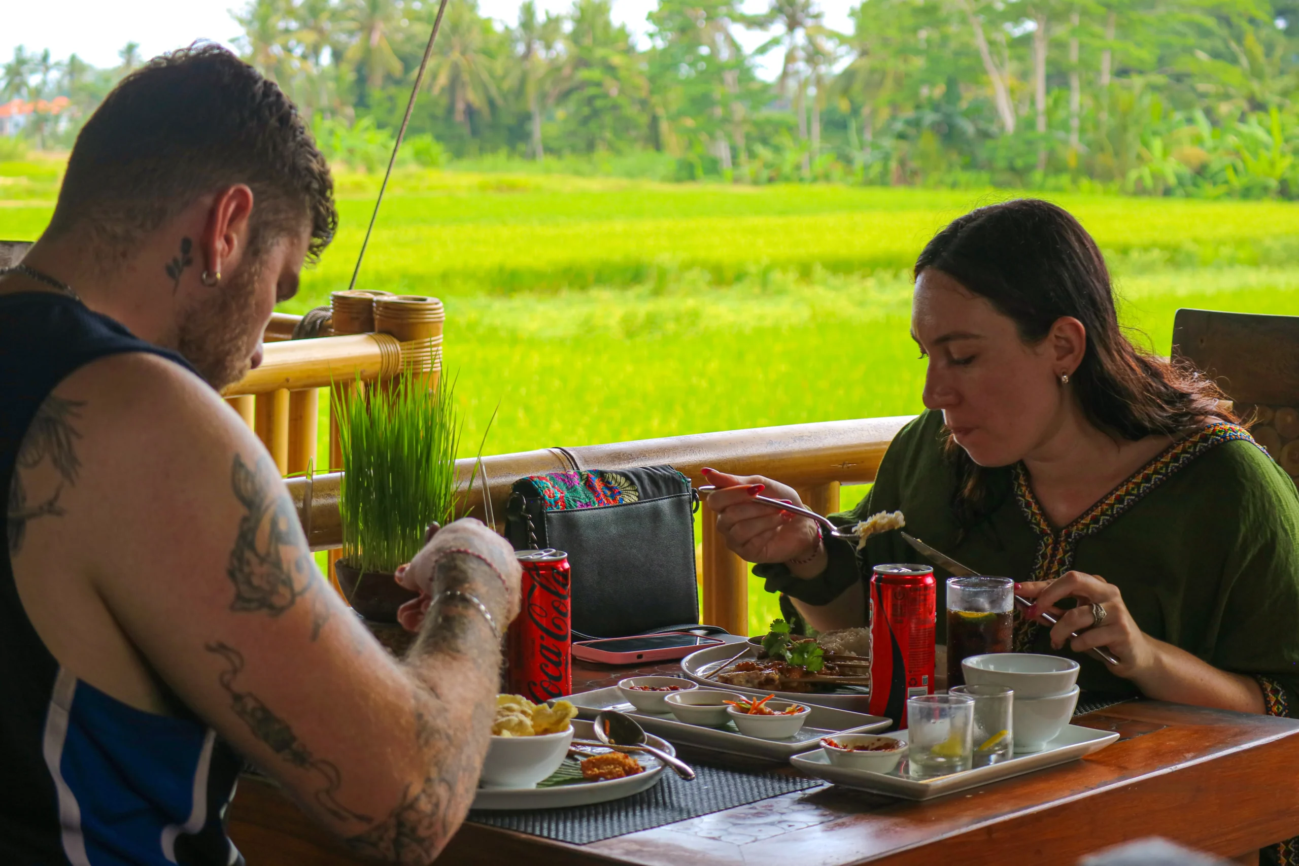 Ubud Dining Rice Fields with Unforgettable Scenery at Tebasari