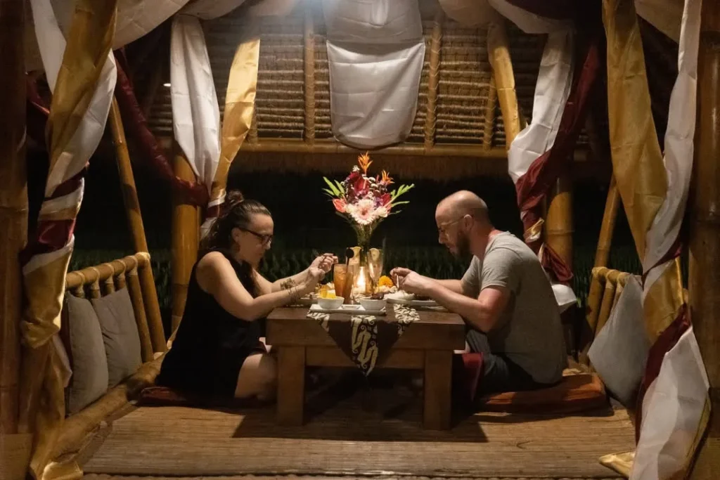 Private Dinner with Nature View in Ubud A Tebasari Sanctuary