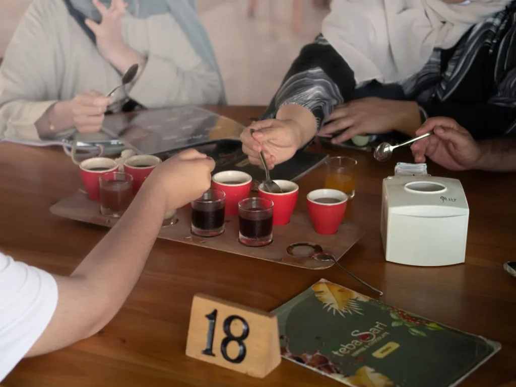 tebasari coffee menu