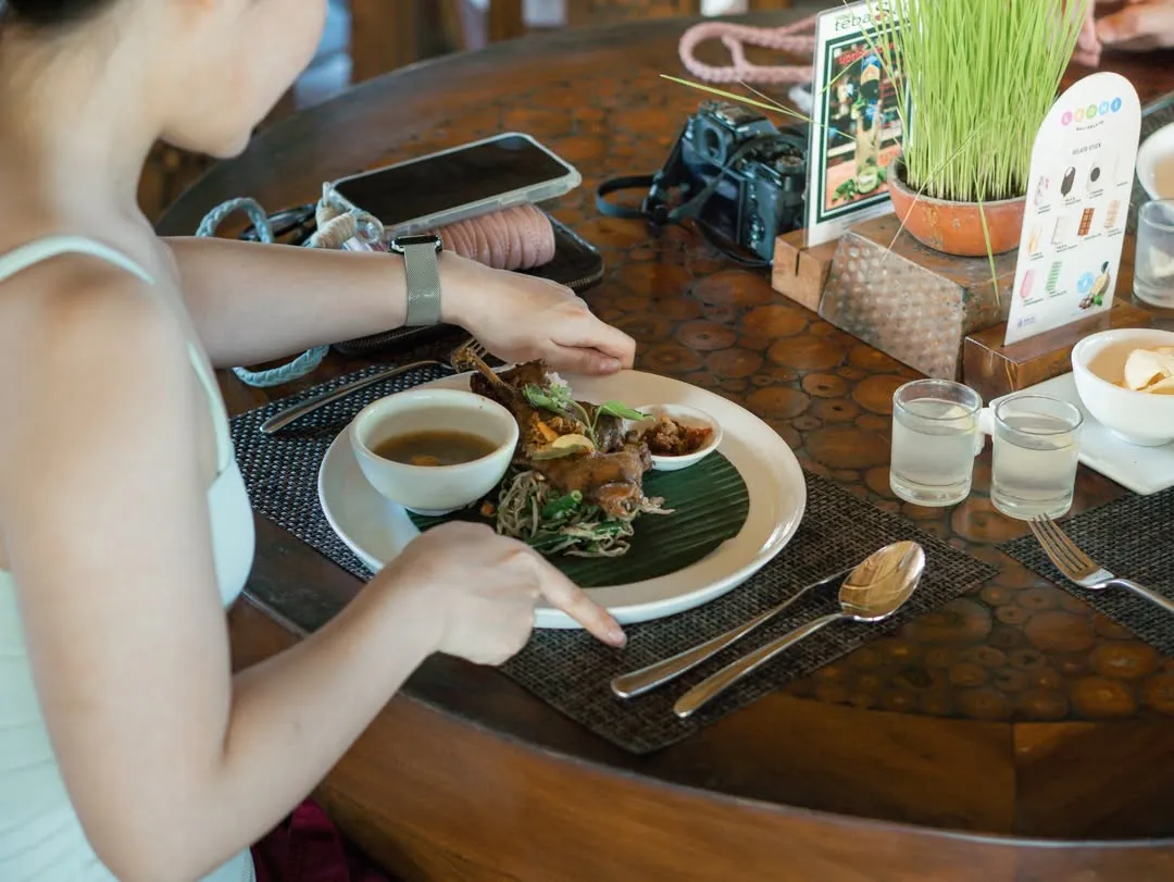 Bebek Tebasari Bali restaurant